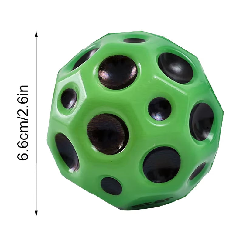Hole Ball Soft Ball anti Falling Children'S Extreme Elastic Ball High Elastic Ball Outdoor Parent Child Interaction Ball