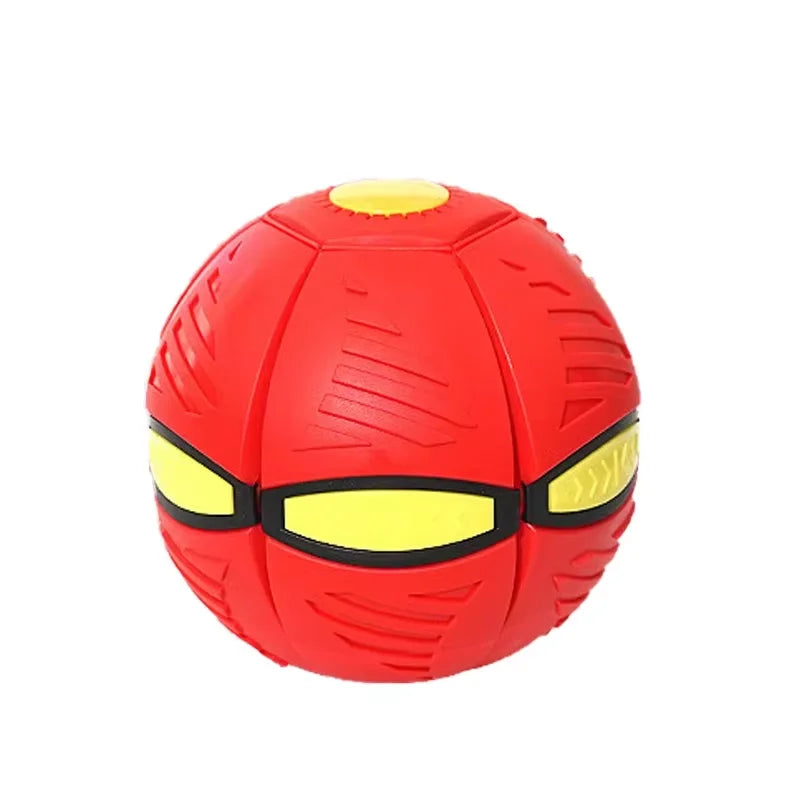 Bouncy Ball Magic Flying Saucer Ball Educational Pet Children'S Toy Indoor and Outdoor Decompression Deformation Sports Ball